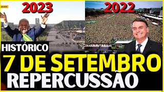 AO VIVO 7 DE SETEMBRO HISTÓRICO ll REPERCUSSÃO [upl. by Eceerehs]