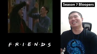 Friends Season 7 Bloopers Reaction [upl. by Nehtanoj]