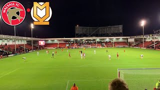 WALSALL VS MK DONS VLOG DANNY JOHNSON IS A RED HE HATES SADLER [upl. by Ocnarfnaig161]