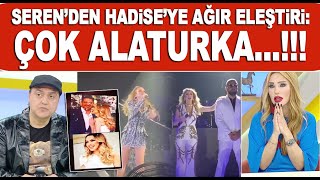 Hadise nişan fotoğraflarını yayınladı Seren Serengilden Hadiseye kıyafet eleştirisi [upl. by Peterec]