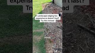 Instead of buying cheap plastic landscape edging try this [upl. by Fast]