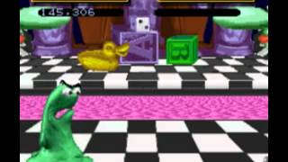 Lets Play ClayFighter part 2 The Blob VS Taffy and Bonker [upl. by Ailito634]