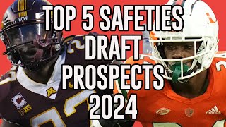 Top 5 Safeties in 2024 NFL Draft Tyler Nubin Kamren Kinchens amp More [upl. by Roland]