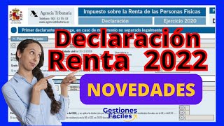 💰💥Lo NUEVO de la RENTA 2022💥La NUEVA Declaracion Impuesto IRPF💰ahorra deduce dinero etoro wix [upl. by Lunetta]