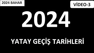 2024 YATAY GEÇİŞ TARİHLERİ 2024 BAHAR DÖNEMİ GEÇİŞ TARİHLERİ YATAY GEÇİŞ VİDEO3 [upl. by Phaedra]