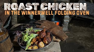 HOW TO COOK  Roast Chicken in the Winnerwell Folding camp oven [upl. by Weinreb893]