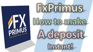 Fxprimus  How To Deposit  Easy Step By Step Guide [upl. by Deland]