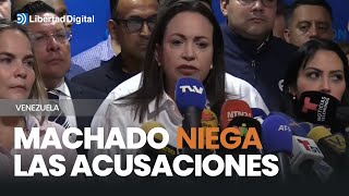 VENEZUELA  María Corina Machado quotTodo lo que dijo el fiscal del terror es absolutamente falsoquot [upl. by Otreblanauj606]