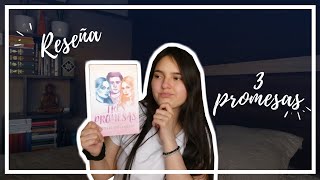 RESEÑA  Tres Promesas  Leslie Polinesia  VALENTINAS BOOKS  BOOKTUBE CHILE [upl. by Bihas]