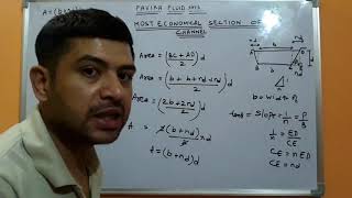 Most economical trapezoidal channel [upl. by Budd]