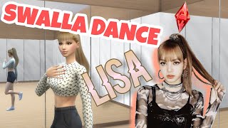 LİSA  SWALLA DANCE  THE SİMS 4 MMD [upl. by Gaynor]