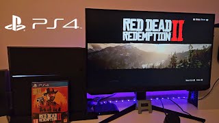 Red Dead Redemption 2 PS4 FAT Gameplay Test [upl. by Aihsakal]