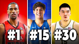 Ranking the Top 30 Prospects for the 2024 NBA Draft MidSeason Update [upl. by Enyalaj]