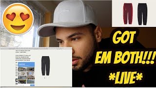 COPPING 2 PAIRS OF ADIDAS CALABASAS TRACK PANTS MANUALLYLIVE [upl. by Annoel638]