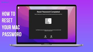 HOW TO RESET MAC PASSWORD WITHOUT OLD PASSWORD [upl. by Dennis]