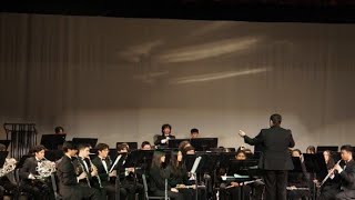 ERHS Wind Ensemble at Eleanor Roosevelt High School Winter Concert Series 2024 [upl. by Llerruj]