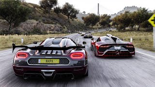 1400HP Koenigsegg Agera RS  Forza Horizon 5  Race Gameplay [upl. by Mali]