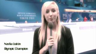 WC TOKYO 2011  With Nastia LIUKIN [upl. by Anilak]