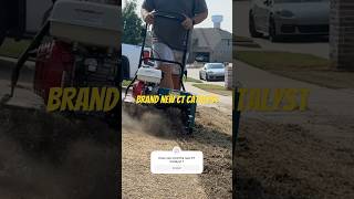 California Trimmer Catalyst mower mowing lawn turf grass reelmower lawncare [upl. by Aurelio151]