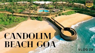 Candolim Beach  Full Tour  Best Places to Visit  Goa Trip vlogs  Tourism Video  Flying Turtle [upl. by Akeenat]