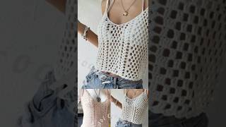 Como tejer esta blusa Muy fácil 👌 paso a paso TUTORIAL ❤️🥰shorts [upl. by Kale]