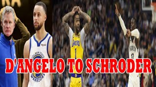 DANGELO to SCHRODER TRADE BALAK PABALIKIN ni ROB PELINKA  PROBLEMA to kay COACH KERR BINABANGKO [upl. by Targett]