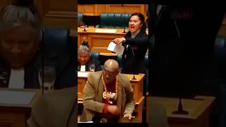 New Zealand Parliament Maori newzealand news shorts [upl. by Benni]