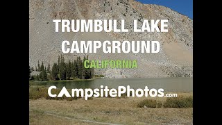 Trumbull Lake Campground HumboldtToiyabe National Forest California Campsite Photos [upl. by Noillid]