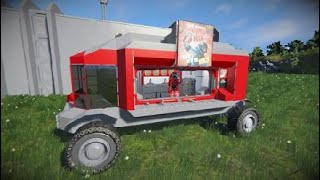 Space Engineers Clang Kola Truck [upl. by Yadnil591]