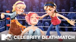 MaryKate amp Ashley Olsen vs Kelly amp Jack Osbourne  Celebrity Deathmatch [upl. by Stichter2]