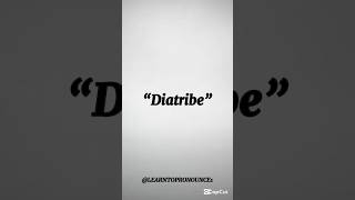 “DIATRIBE” WORD AND ITS MEANING  english learning shorts education educational englishtoday [upl. by Lekym959]