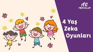 4 Yaş Zeka Oyunları  En Faydalı Okul Öncesi Oyunları [upl. by Marchese151]