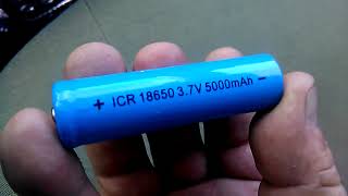 ICR 18650 37V 3400mAh Liion Rechargeable Battery [upl. by Mona]