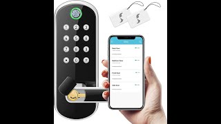 Sifely Smart Lock Keypad  Keyless Door Lock Fingerprint [upl. by Jorgan]