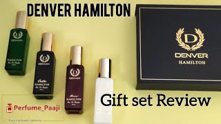 Denver Hamilton Perfume Set The best option for gifting denver perfumes [upl. by Clie]