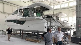 Take a Tour of the Galeon Yachts Factory [upl. by Sosna]