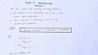 The Conditional Operator in C programming in C beginners in Tamil pridetech [upl. by Nove]