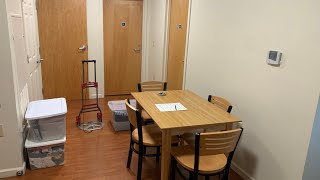 Seahawk Village UNCW empty apartment tour 🐠 [upl. by Lidstone]