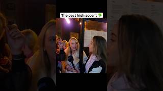 The Best Irish accent dublin christmas ireland streetinterview irish europe irishaccent [upl. by Obie745]