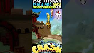 Crash 3 Bandicoot ORIENT EXPRESS Platinum shorts crash crashbandicoot crashbandicootnsanetrilogy [upl. by Koller40]