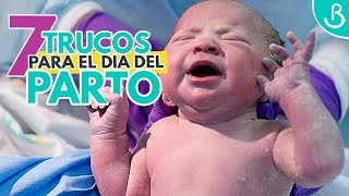 🤰🏼🤱 7 TRUCOS PARA EL DÍA DEL PARTO  Baby Suite by Pau [upl. by Erialcyram]