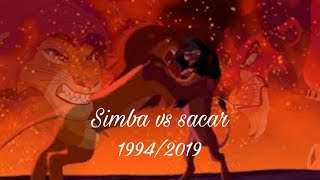 Simba vs scar 19942019 [upl. by Inimod]