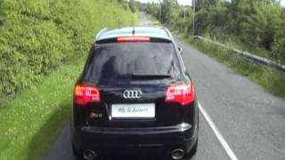 Audi RS6 50 V10 biturbo with a Milltek performance exhaust [upl. by Corry783]