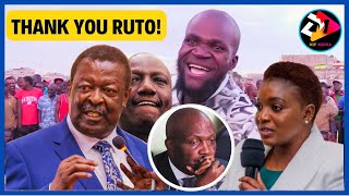 NURU OKANGA SUPPORTS RUTO FOR THE FIRST TIME AFTER FIRING HIS ENTIRE CABINET MUDAVADI ANGUKA NAO [upl. by Retsek]