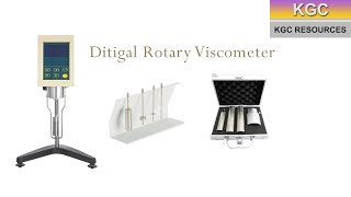 Digital Rotary Viscometer Model Viscosity Determination [upl. by Davidoff]