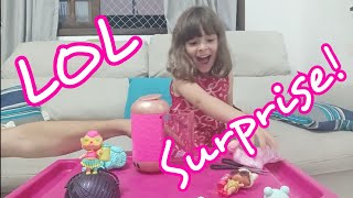 LOL Surprise Spy under wraps  Unboxing  Brincando de Lol  Julia Todo Dia [upl. by Berkshire]