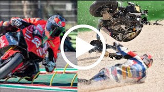 Luca Salvadori crash video 😢 Luca Salvadori accident video😢😢😢 [upl. by Marlena144]