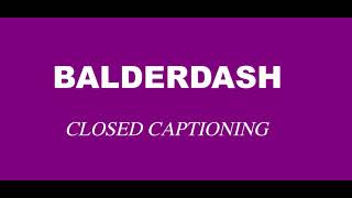 Balderdash Closed Captioning Message 2004 RARE [upl. by Sivert]