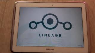 How to upgrade Android in Samsung Galaxy Note GTN8010  Lineage OS 160 2021 [upl. by Mikiso]