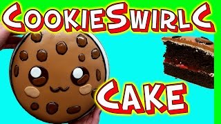 Cookie Swirl C Birthday Cake DIY In this videos I show you how to make this Awesome Shopkin Cake 10 [upl. by Ahsinit]